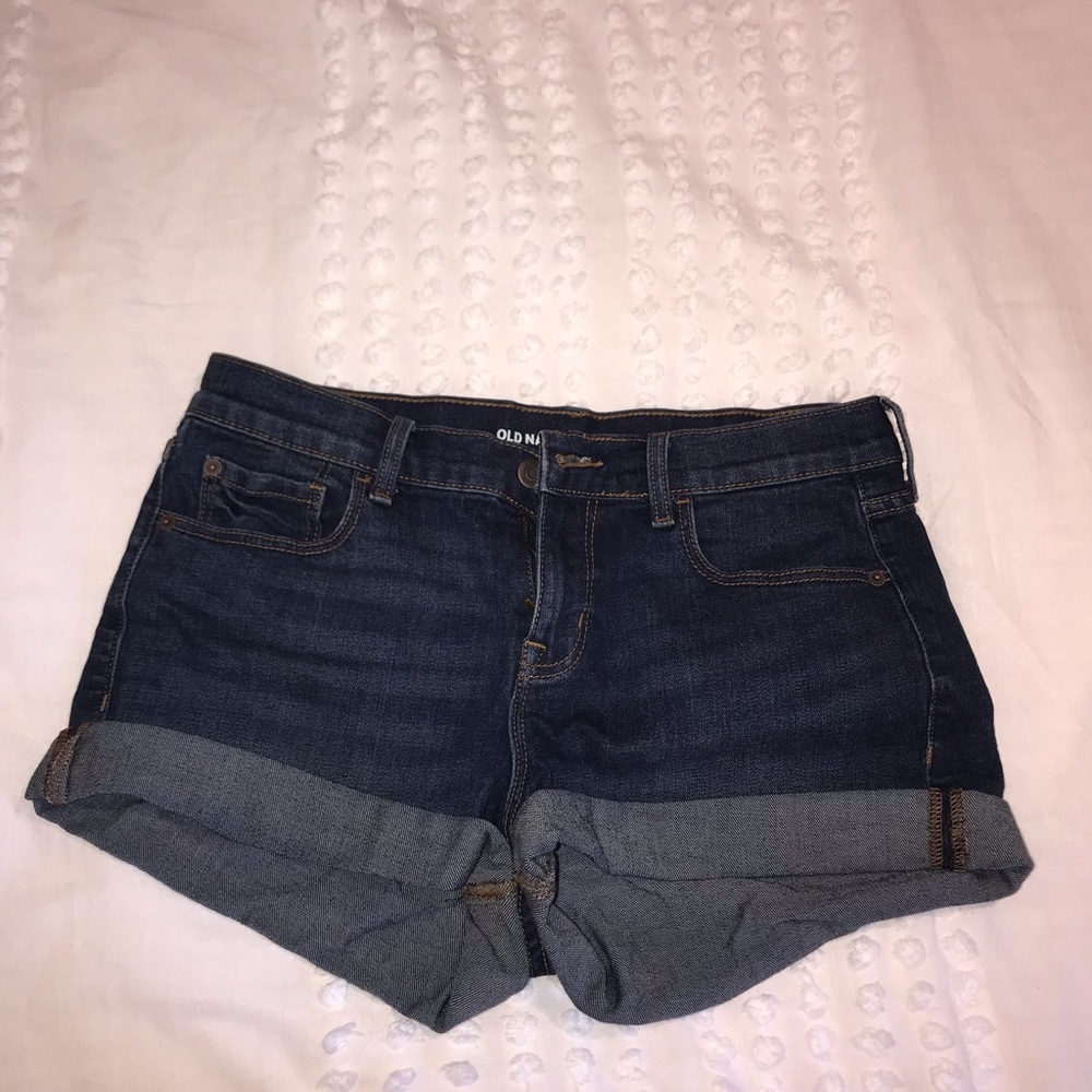 Old Navy Dark Wash Jean Shorts